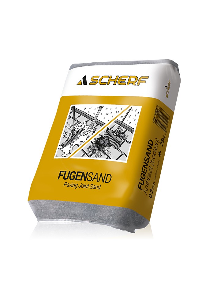 Fugensand anthrazit 0-2mm 25 Kg