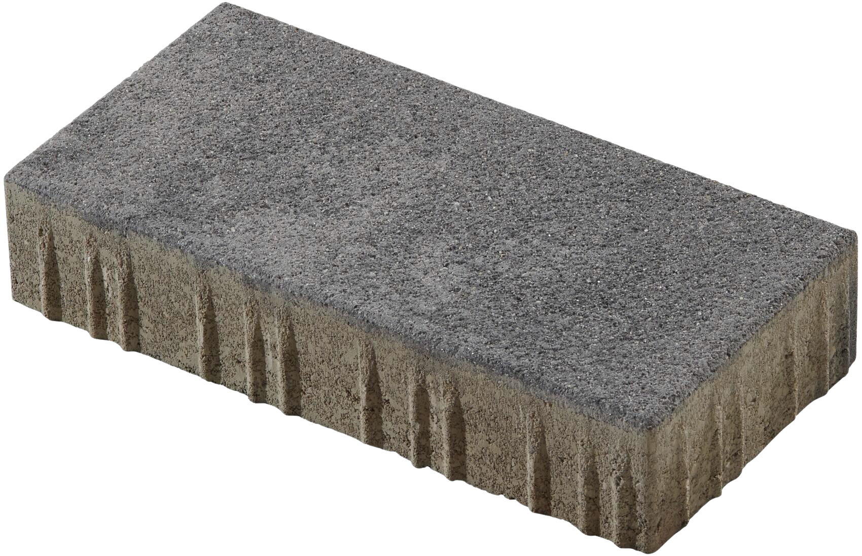 Hochwertiger Betonstein für Terrassen oder Gehwege Rechteckiger grauer Betonstein mit rauer Oberfläche für Außenbereiche