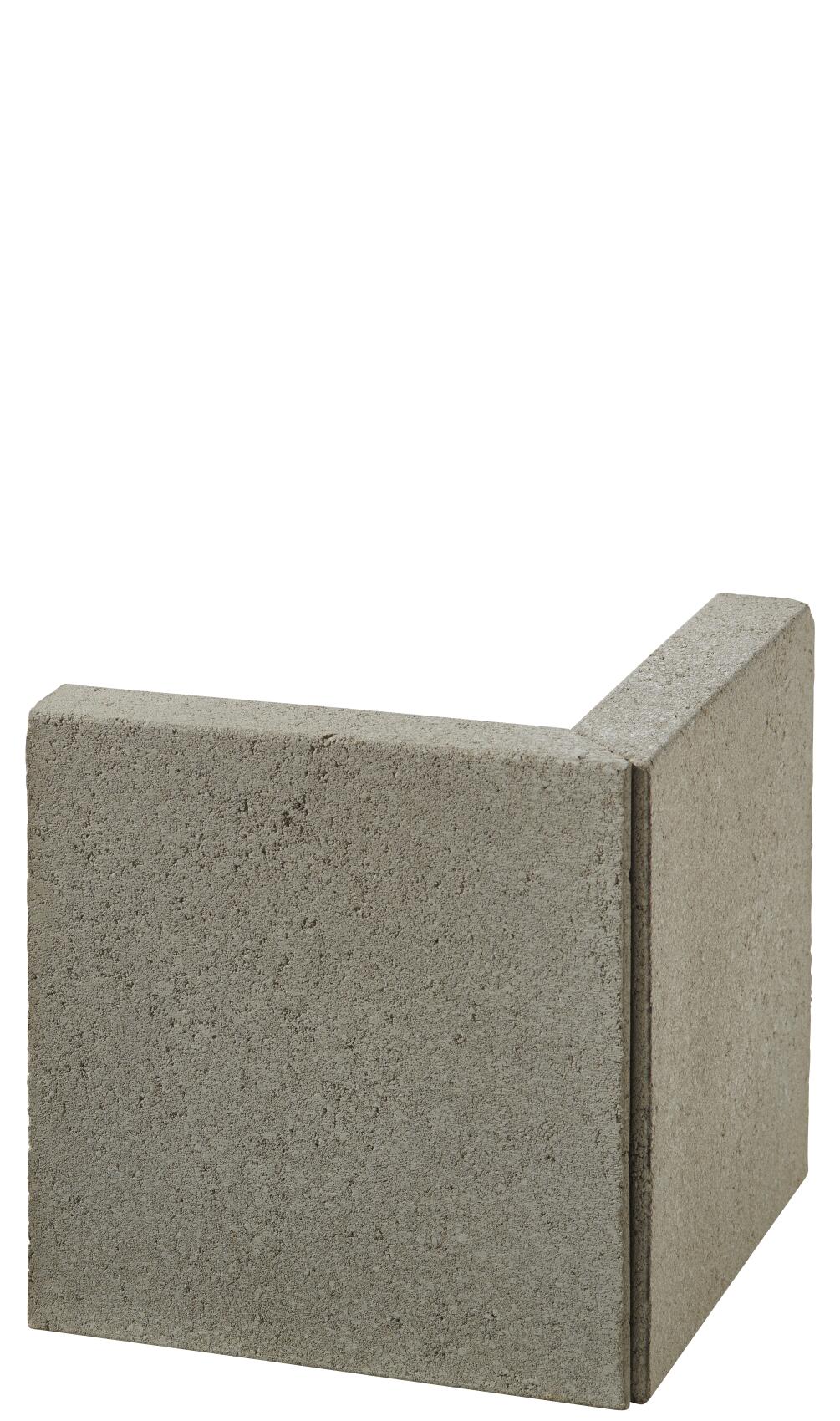 Winkel-Eckstein Höhe 40 cm L:40/B:30 cm (2tlg.)