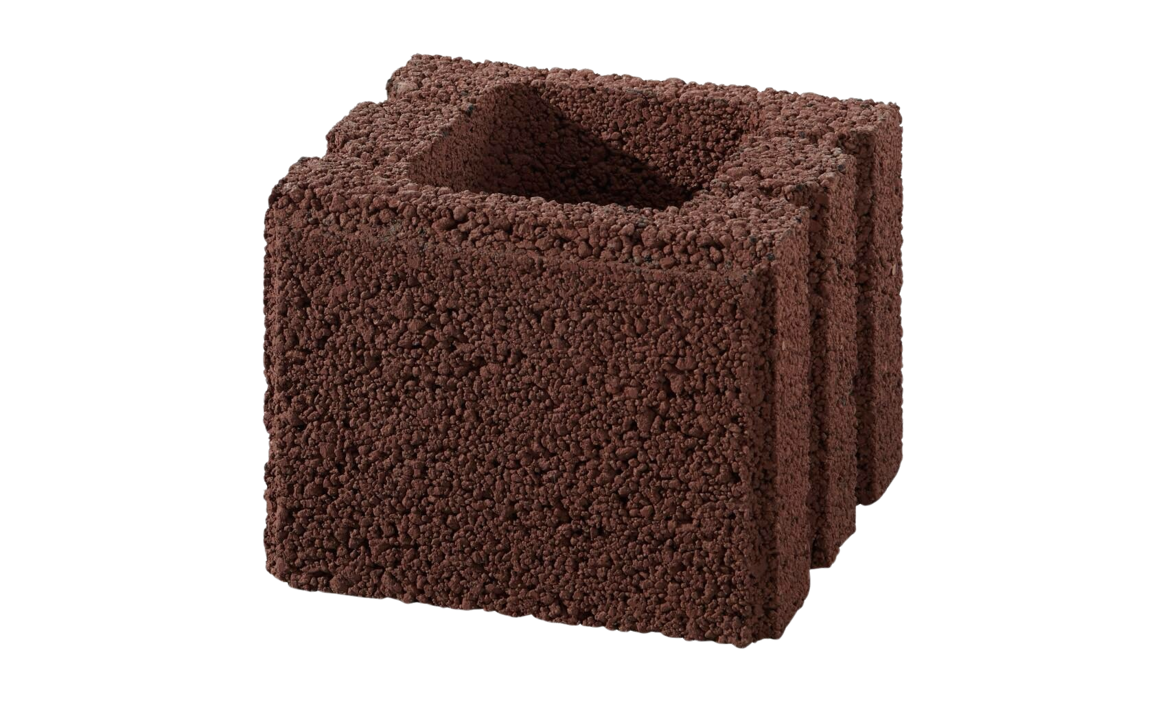 Terrano Halbelement 25/25/20 cm Terrano Halbelement 25/25/20 cm