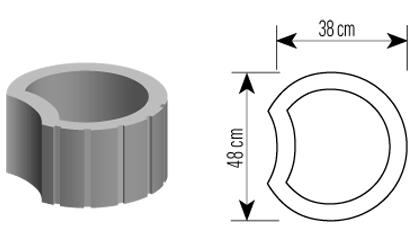 Pflanzring groß 25 cm