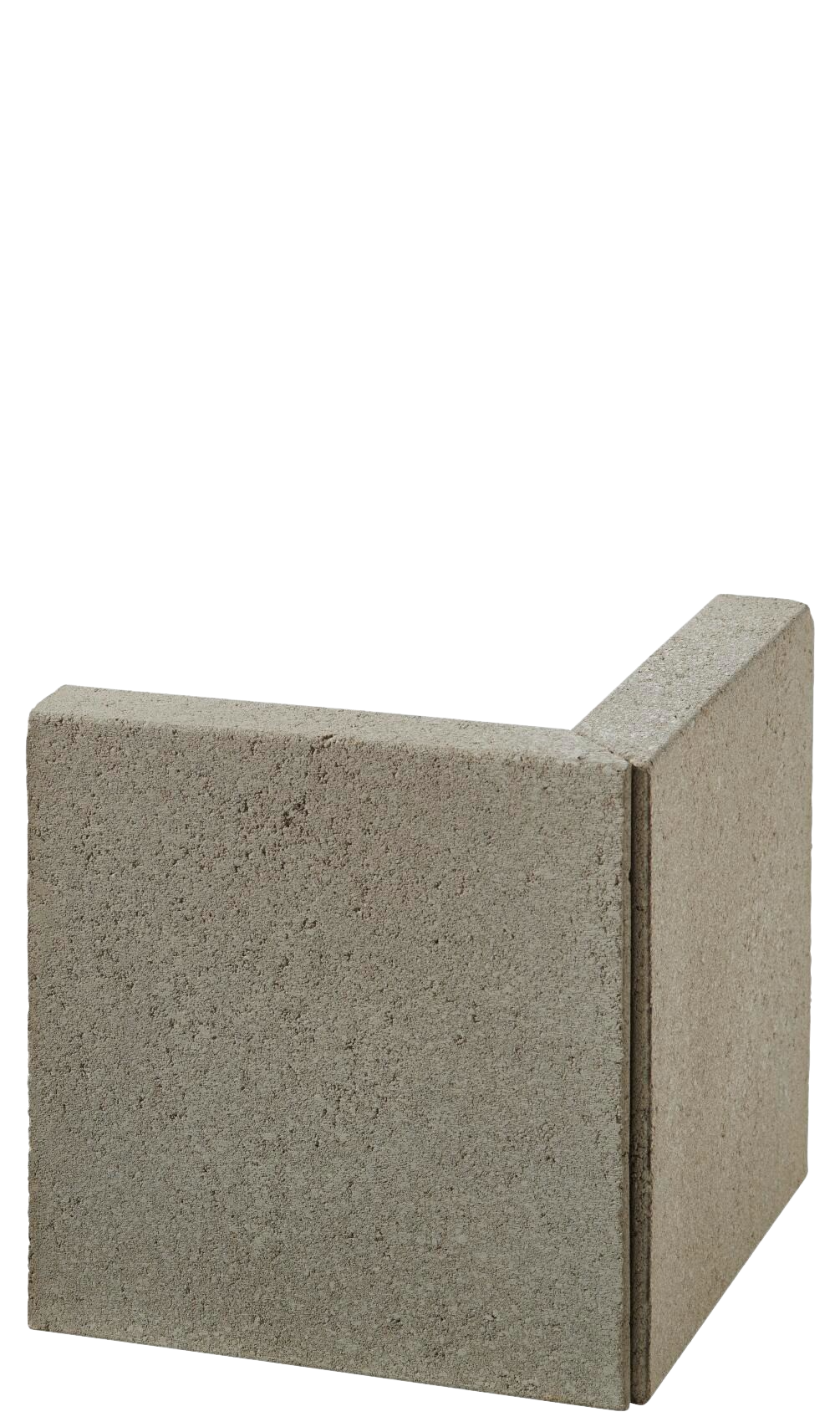 Winkel-Eckstein Höhe 40 cm L:40/B:30 cm (2tlg.)